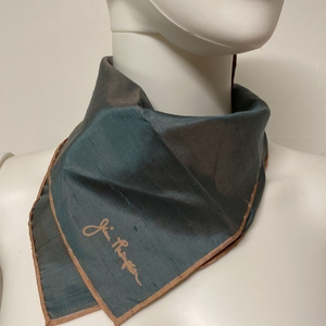 Jim Thompson Silk Square Scarf‎ 17.25" x 17"